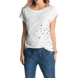 Edc By Esprit Women's Crew Neck Short Sleeve T Shirt
