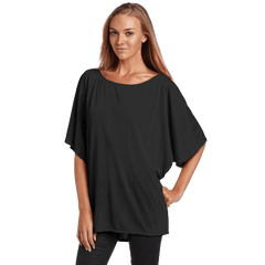 Michael Stars Women's Short Sleeve Off Shoulder Dolman Shirt