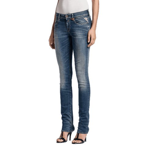Replay Women's Vicki Straight Jeans, Blue (Blue Denim 9), W25 L30 (Manufacturer Size 25)