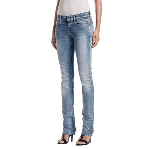 Replay Women's Vicki Straight Jeans, Blue (Blue Denim 10), W25 L30 (Manufacturer Size 25)